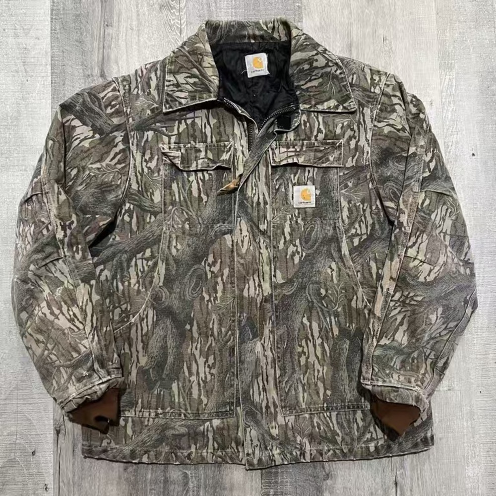 Carhartt Woodland Camo Field Jacket